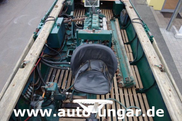 Mulag - Mähboot mit Heckmäher Volvo-Penta  Diesel Mulag - Gödde inkl. Anhänger