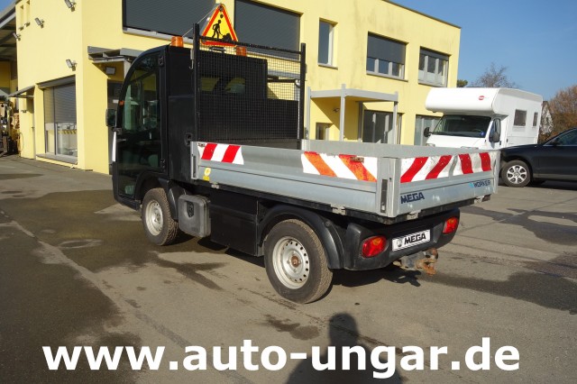 Aixam Mega - Mega E-worker langer Radstand Elektrofahrzeug Kipper  Pritsche 72Volt