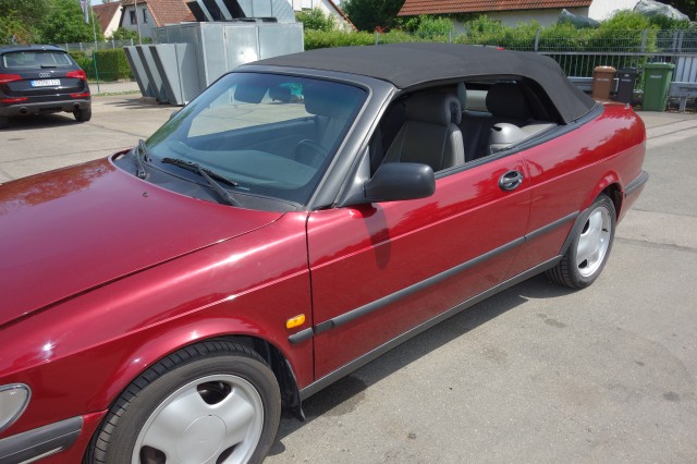 Saab - 2.0 Turbo 900SE Cabrio 127'Km AHK elektrisches Verdeck Klima Sitzheizung 1. Hand