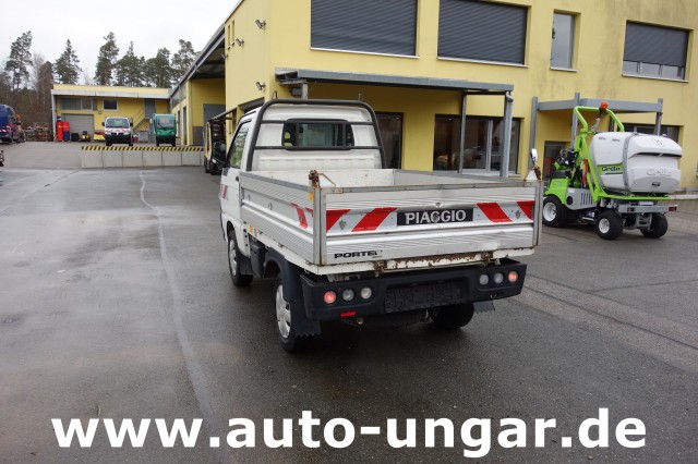 Piaggio - Porter S90 Kipper 83PS Euro 6 Benzin Motor Kommunalfahrzeug 1. Hand