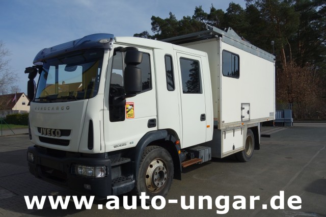 Iveco - Eurocargo 120E225Doka Koffer mobile Werkstatt LBW Dachträger Wohnmobil Dif.-Sperre