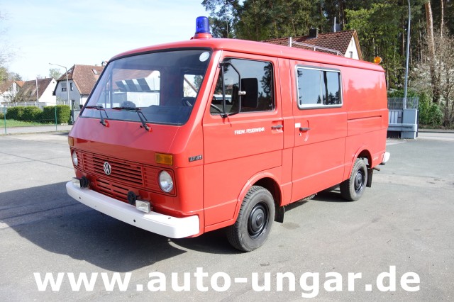 VW - LT31 Feuerwehr TSF Ludwig-Ausbau Oldtimer Bj. 1986 6-Zylinder Benzin