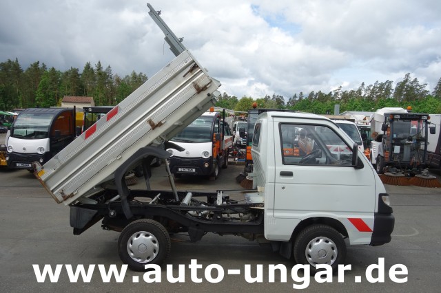 Piaggio - Porter S90 Kipper  Euro 4 AHK 65PS Benzin Motor Kommunalfahrzeug