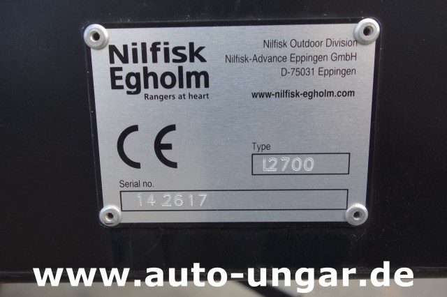 Nilfisk - CR3500 Kipperpritsche Schmidt Multigo 150 Pritsche Kipper mit Fahrgestell
