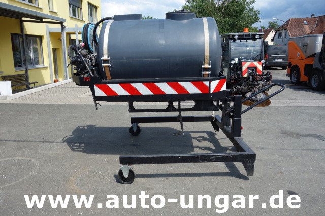 Nilfisk - CR3500 Wasserfass mit Pumpe + Schlauchhaspel Schmidt Multigo Schwemmaufbau