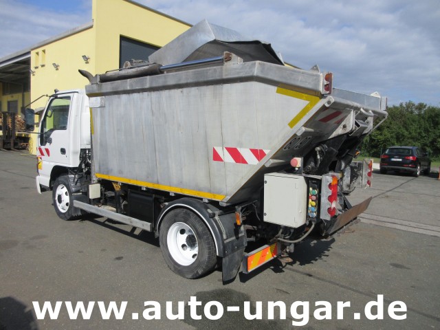 Isuzu - NQR smoother NPR 75 Q75.Y07 Faun Müllwagen Euro 4 Kipper Lifter Presse