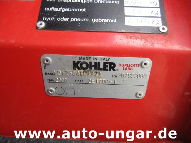Sauerburger - Grip 4 - 75 Standard Hangschlepper Bergtraktot Aebi TT Reform Metrac