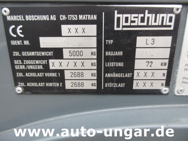 Boschung - L3 mit Hochdruckreiniger am Heck Wasserwagen Waschwagen Kärcher Gießarm