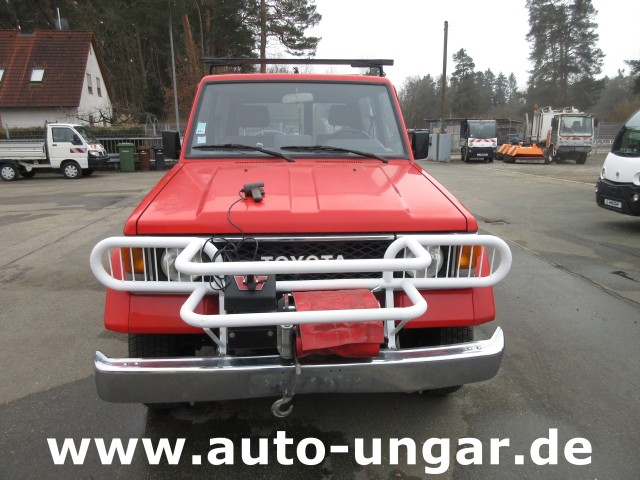 Toyota - Landcruiser LX turbo LJ70 4x4 AHK Winde ex Feuerwehr