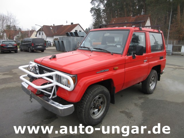 Toyota - Landcruiser LX turbo LJ70 4x4 AHK Winde ex Feuerwehr