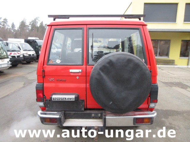 Toyota - Landcruiser LX turbo LJ70 4x4 AHK Winde ex Feuerwehr
