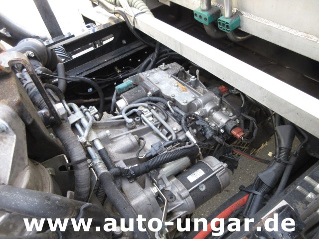 Isuzu - NPR 75 Müllwagen Provence Benne - Faun Lifter Presse Kipper Trittbrett Bj 12