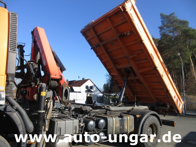 Iveco - Trakker 360 Kipper Allrad 4x4 Kran Palfinger PK 9002 Kommunalhydraulik Winterdienst Euro 5