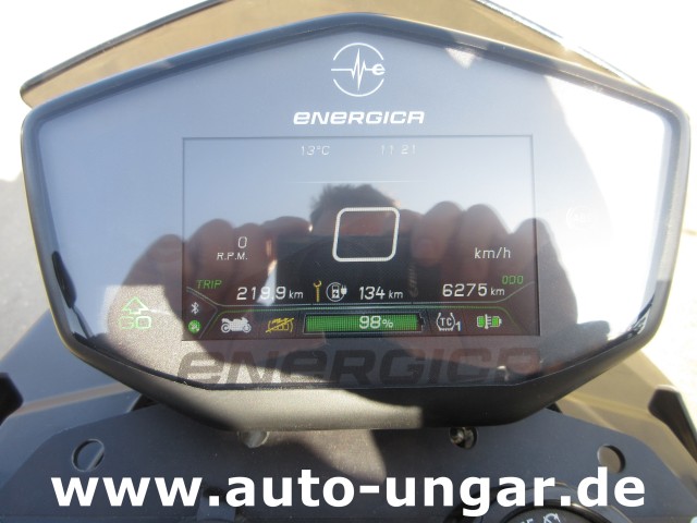 Energica - Eva Ribelle RS Tricolore EMCE 150PS 200km/h 100% Elektro