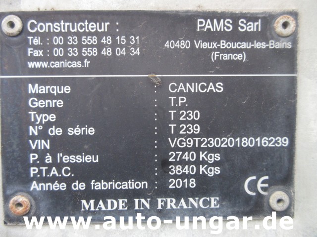 Canicas - T230 Sand Cleaner Strandreiniger Beachcleaner Beachtech Cribleuse de Plage