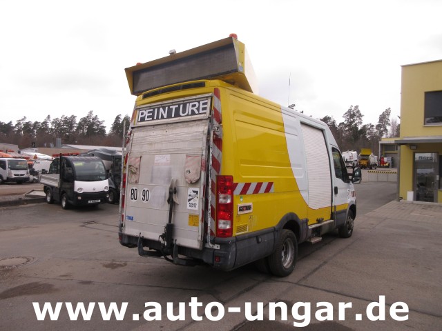 Iveco - 50C15 Jetline Graco LineLazer Markiermaschine Hofmann Roadmarking Machine