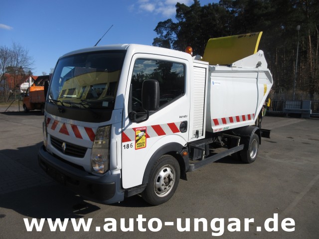 Renault - Maxity 130 Müllwagen IRIDE SAT 500 Bj. 2010 4.500kg Presse Schüttung Kipper