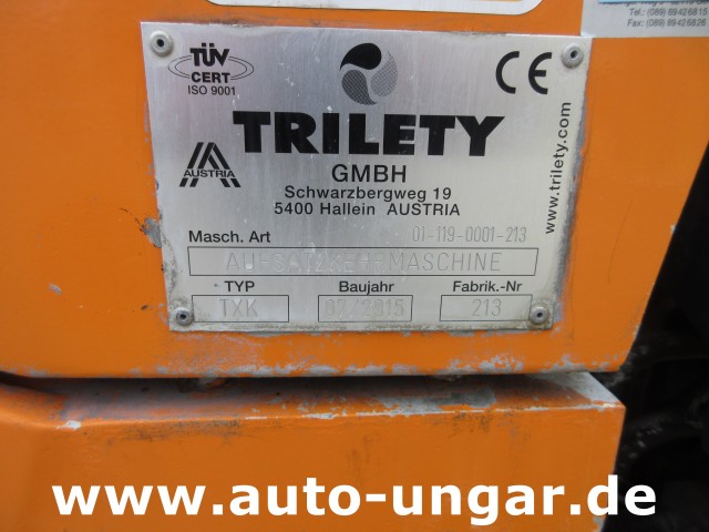 Multicar - Tremo X56 4x4 Euro 5 Bj. 2015 Trilety TXK Kehr-Aufbau Motorschaden