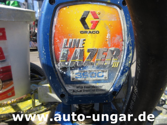 Graco - LineLazer III 3900 Linedriver ride-on striper Roadmarking Straßenmarkierung