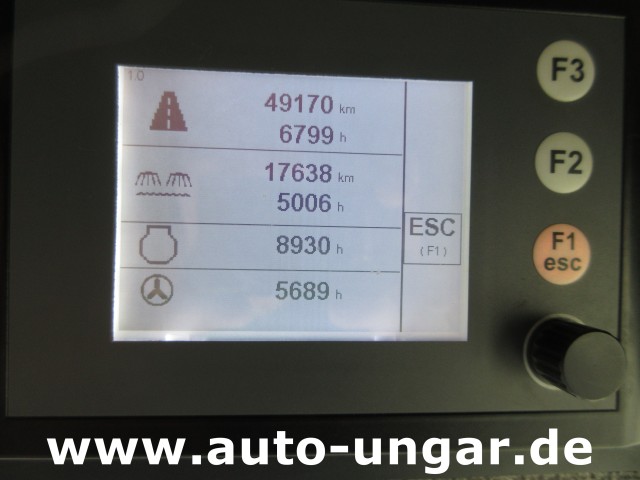 Schmidt - Cleango 500 CS556 Euro 6 mit Wildkrautbesen Kehrmaschine aus 1. Hand