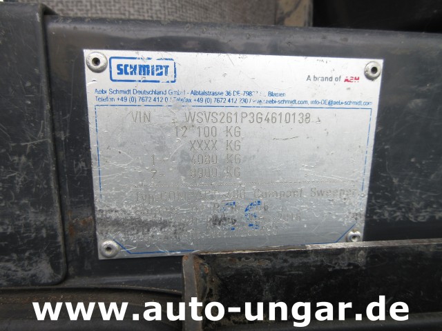 Schmidt - Cleango 500 CS556 Euro 6 mit Wildkrautbesen Kehrmaschine aus 1. Hand