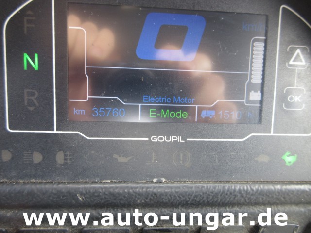 Goupil - G5 Kipper lange Pritsche AHK Bordwanderhöhung Elektrofahrzeug