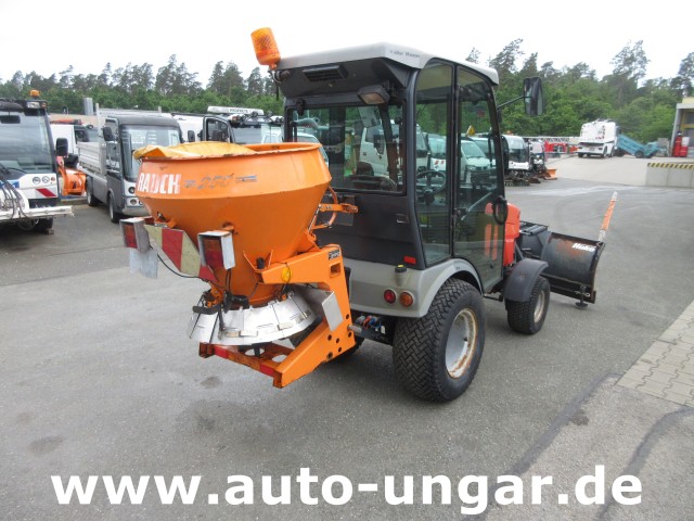Hako - Hakotrac 2650 DA Winterdienst Schneepflug & Streuer 4x4 Zapfwelle Hydraulik