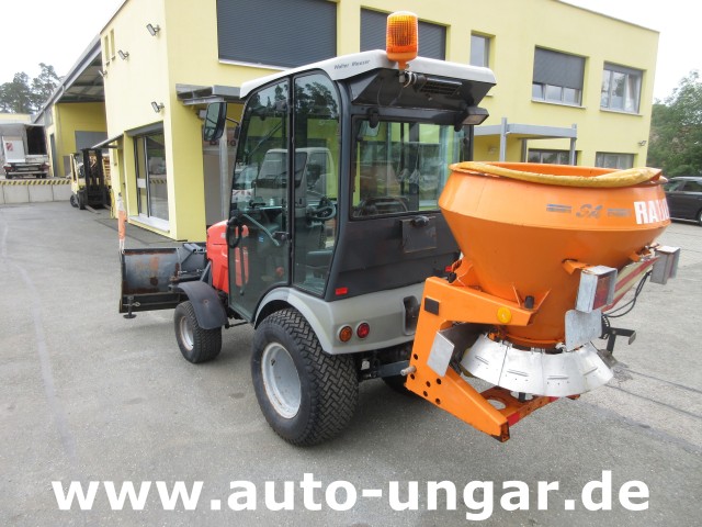 Hako - Hakotrac 2650 DA Winterdienst Schneepflug & Streuer 4x4 Zapfwelle Hydraulik