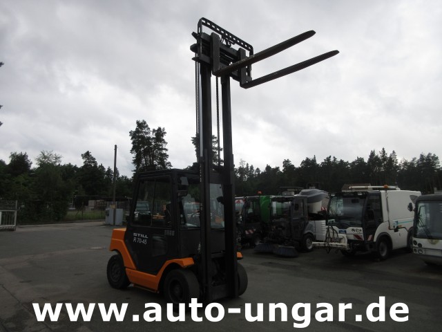 Still - R70-45 Diesel Gabelstapler 4.500kg Hub Zinkenverstellung Seitenschieber