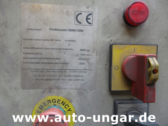 IME - Autolift PM 6000 Profimaster 6000 / 1800 Hywema Radgreifer 8.000kg