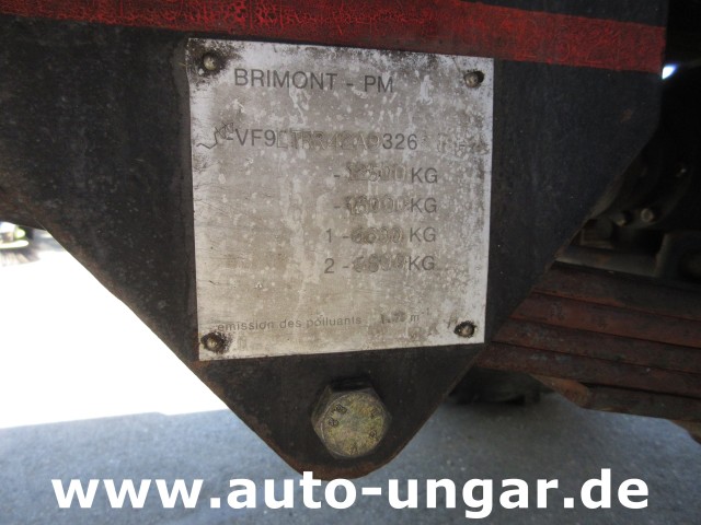 Brimont - PM ETR Feuerwehr 4x4x4 AHK verwindbarer Rahmen Off-Road Winde Kriechgang