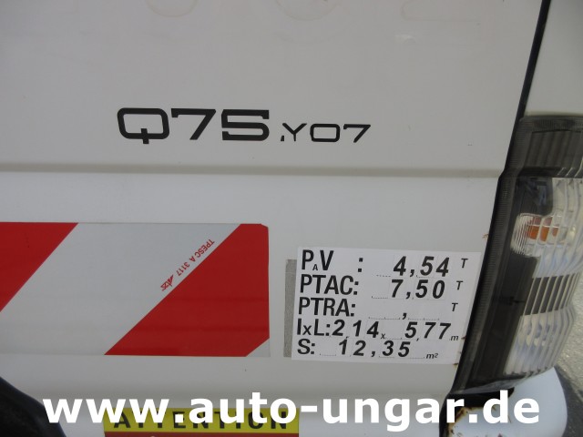 Isuzu - NQR Smoother Q75 Y07 Müllwagen 8m³ TECNO 7.500kg Kipper Presse Lifter