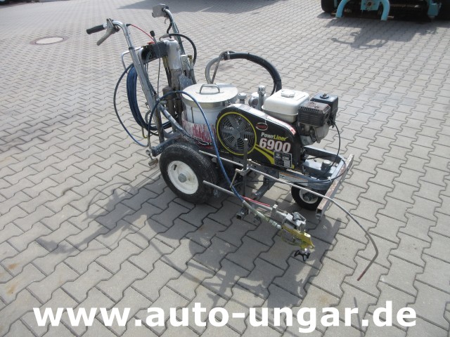 ProSign - Speeflo Powrliner 6900 Graco 200HS Roadmarking Machine Airless Markiermaschine