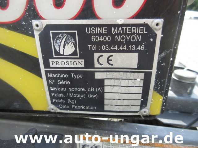ProSign - Speeflo Powrliner 6900 Graco 200HS Roadmarking Machine Airless Markiermaschine
