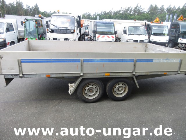 Buhl - Variant 2000 Anhänger Pritsche Hochlader 2.000kg Alubordwände