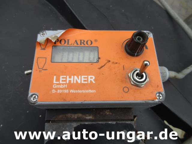 Lehner - Polaro 105 mit Gelblicht Streugerät elektrisch Salzstreuer Winterdienst