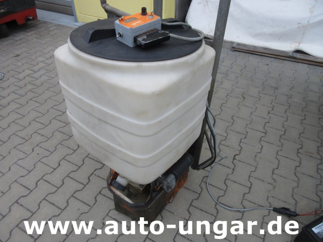 Lehner - Polaro 105 mit Gelblicht Streugerät elektrisch Salzstreuer Winterdienst