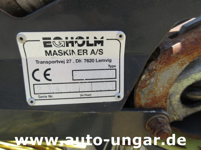 Nilfisk - Egholm City Ranger CR 2200 CR 2250 Kehraufbau Frontbesen + Kehrgutbehälter