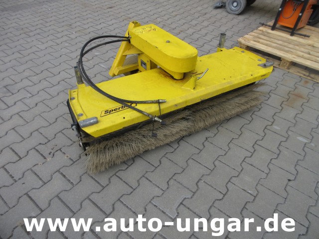 Sperber - Schneebesen 140 cm Zapfwelle Brush Besen für Traktor Kubota Winterdienst