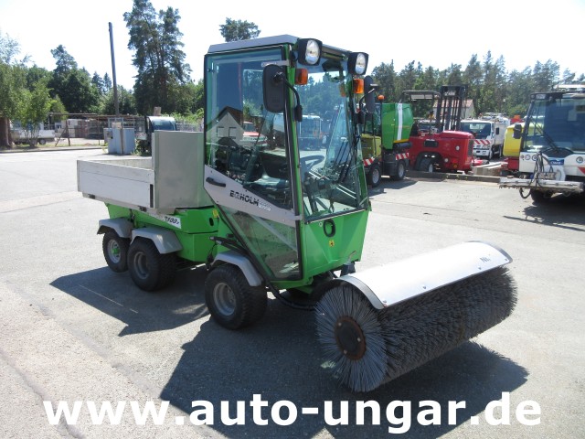 Egholm - Nilfisk 2100 Powerflex 4x4 Kipper AHK Hydraulik Bürste Winterdienst