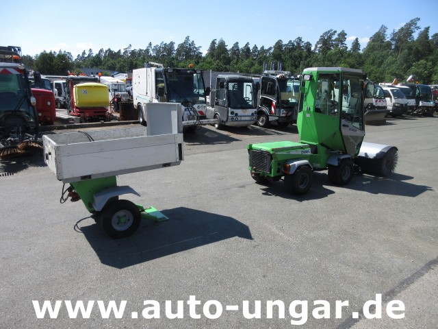 Egholm - Nilfisk 2100 Powerflex 4x4 Kipper AHK Hydraulik Bürste Winterdienst