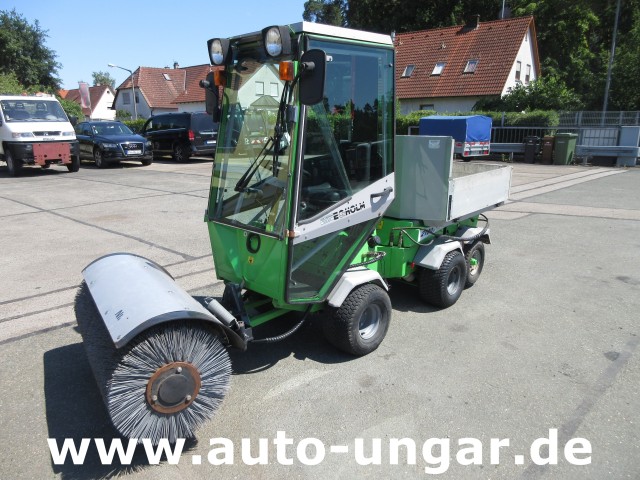 Egholm - Nilfisk 2100 Powerflex 4x4 Kipper AHK Hydraulik Bürste Winterdienst