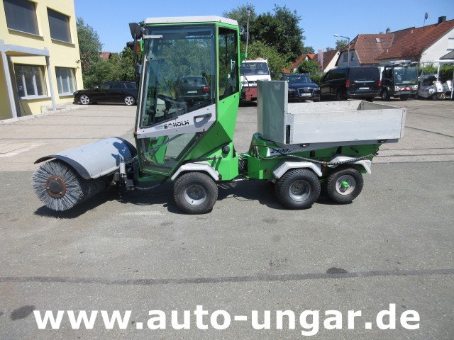 Egholm - Nilfisk 2100 Powerflex 4x4 Kipper AHK Hydraulik Bürste Winterdienst