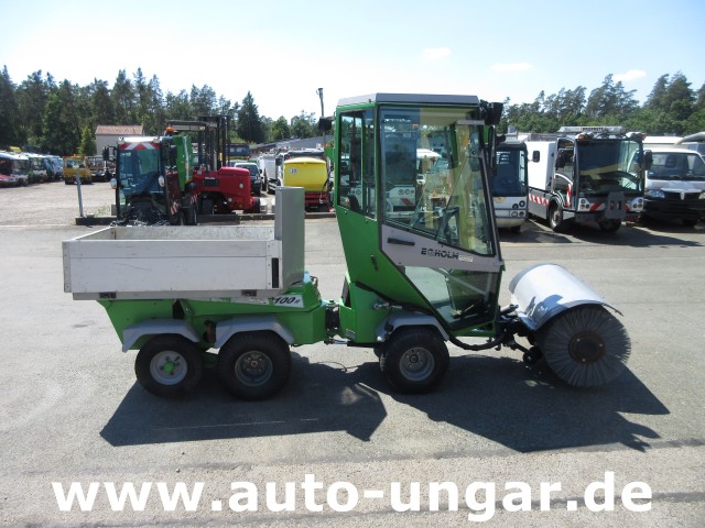 Egholm - Nilfisk 2100 Powerflex 4x4 Kipper AHK Hydraulik Bürste Winterdienst