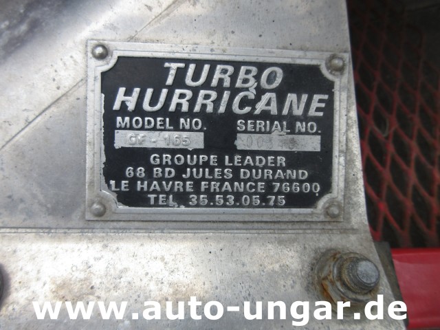 Rosenbauer - Fanergy Turbolüfter Turbo Hurricane mit Honda GX160 Motor