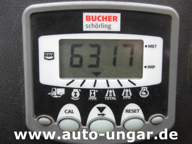 Bucher - CityLav 5000 CC 5000 EU5 Hochdruckreiniger am Heck Wasserwagen Gießwagen