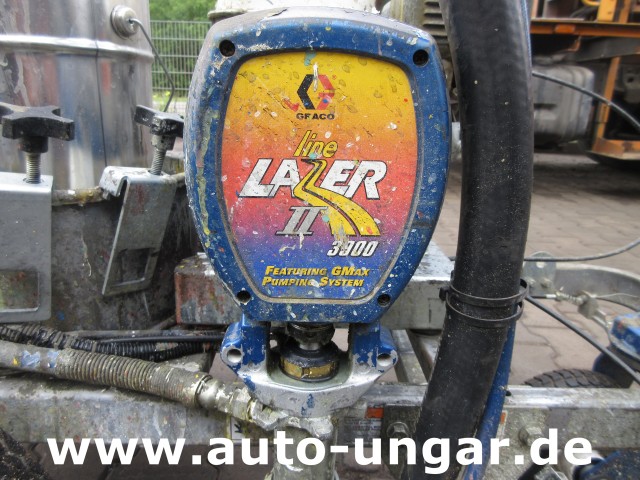 Graco - LineLazer II 3900 Airless Roadmarking Machine Hofmann Markiermaschine