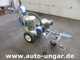 Graco - LineLazer IV 3900 Airless Pumpe defekt Straßenmarkierung Roadmarking Traceuse