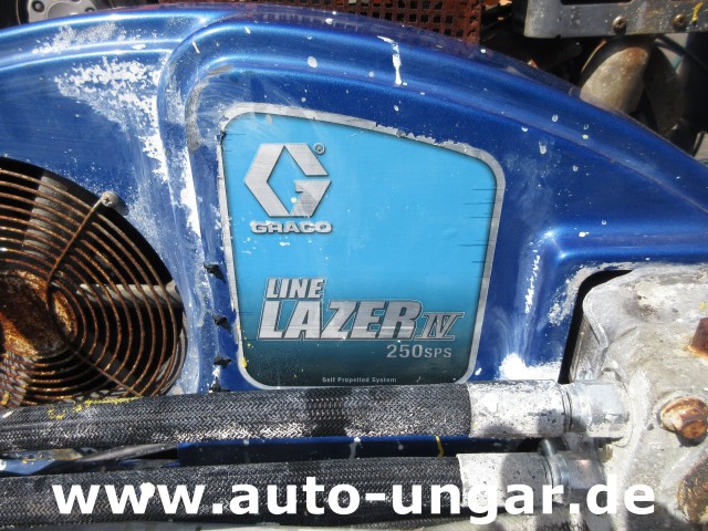 Graco - LineLazer IV 250 SPS selbstfahrend Airless Perlen Roadmarking Straßenmarkierung