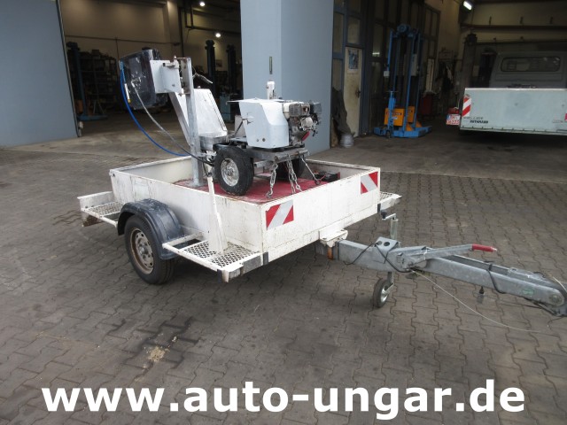 Graco - Zebra 5 Airless Traceuse Markiermaschine Roadmarking Machine mit Trailer Hofmann